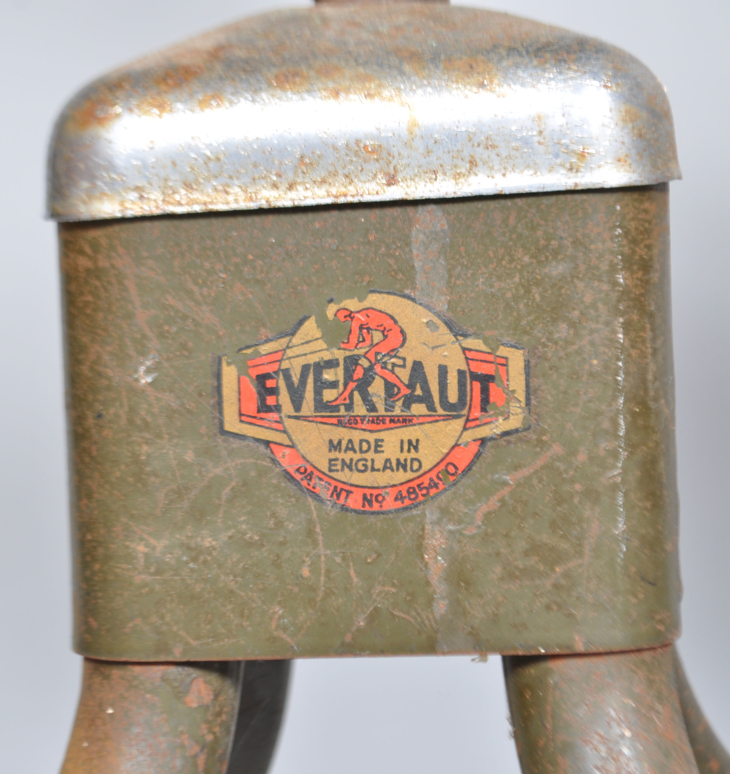 Two vintage Everlaut adjustable chairs, on tubular base, - Image 3 of 3