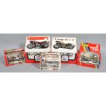 Four Polistil die cast vehicles, in original boxes,