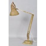 A Herbert Terry and Sons anglepoise lamp in marbled finish,