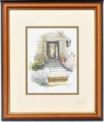 After Michael Cooper, three prints, The Front Door, coloured print, signed in pencil lower left,