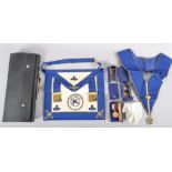 A collection of Masonic regalia, mostly 1960's, including medals by Toye, Kenning & Spencer, London,