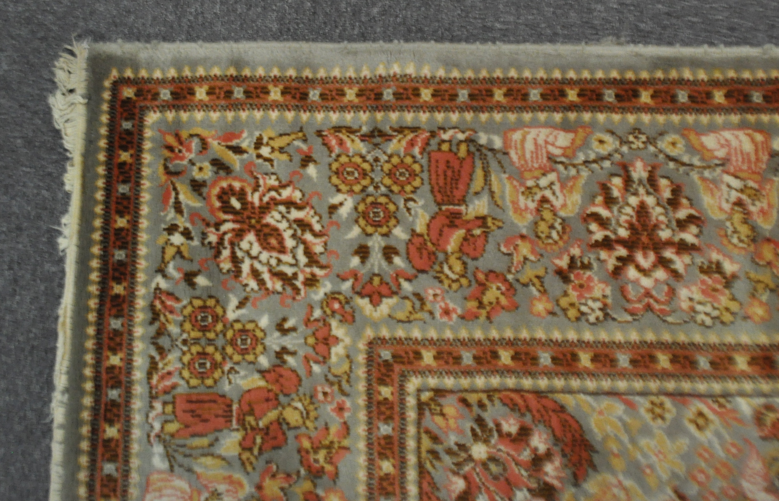 A cream and grey ground room sized carpet, - Image 2 of 3