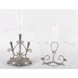 A Victorian electro-plated epergne,