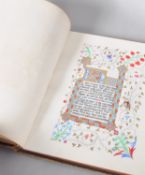 Volume : A 19th century illuminated manuscript of the Book of Ruth, circa 1870, by Alice Biscoe,