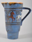 A Ceramano 'Pergamon' pattern, West German pottery jug, circa 1960, indistinct incised mark,