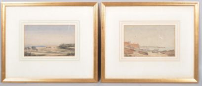 A pair of early 20th century British School watercolours,
