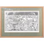 Jeniffer Baile, Summer on Richmond Hill, 1982, limited edition print
