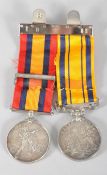 A 19th century South Africa medal group (1877-9) to Pte F Cass Barberton