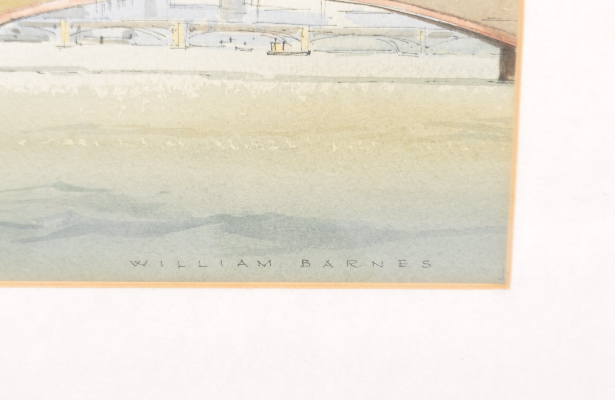 Two watercolours by William Barnes - Image 2 of 3