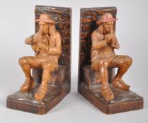 A pair of Black Forest style bookends, 20th century,