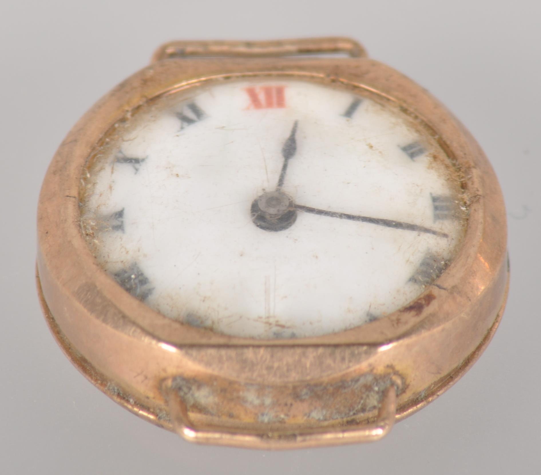 A collection of two wristwatches; mechanical movements; 9ct gold cases. - Image 2 of 5