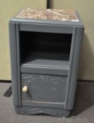 Marble topped cabinet