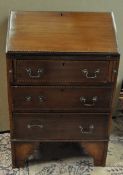 A mahogany bureau