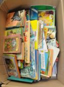 A large quantity of childrens books