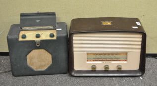 A Roberts radio and an HMV radio