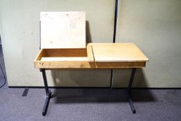 A school desk