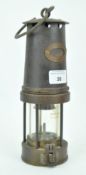 A miner's lamp