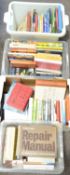 A large collection of books (5 boxes)