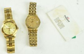 Two Tissot PR50 watches