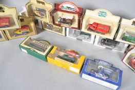 Eighteen boxed Lledo die cast model cars