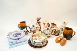 Assorted ceramics and glass