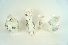 Five pieces of Aynsley china