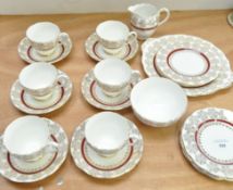 A Rostyn china tea set