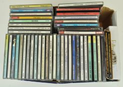 A collection of Jazz CD's