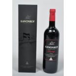 A rare boxed black label Pinotage Kanonkorp estate wine of South Africa 2016. (1x75cl) 14.