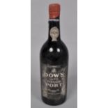 A bottle of Dow's 1970 Vintage Port,