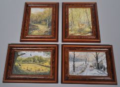 A set of four sporting prints after P.F.