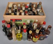 A large collection of spirit and other miniatures,