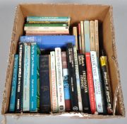 A box of fishing books