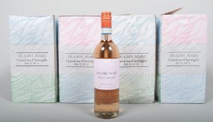 Four boxed cases of Pinot Grigio Rose Catarrato Dea Del Mare vintage 2018 (4x6x75cl)