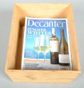 A run of Decanter Magazine, May 2018- July 2019,