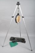 Match fishing weighing scales and tripod