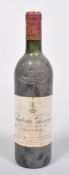 A bottle of Chateau Giscours Margaux 1979,