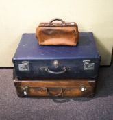 Two suitcases and Doctor's bag