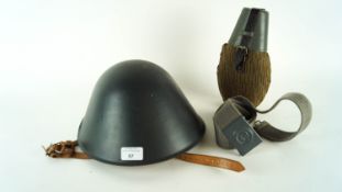 A group of East German Cold War Army items