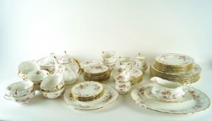 A Paragon Victorian Rose tea and dinner set