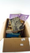 A box of books,