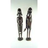 Two tribal figures