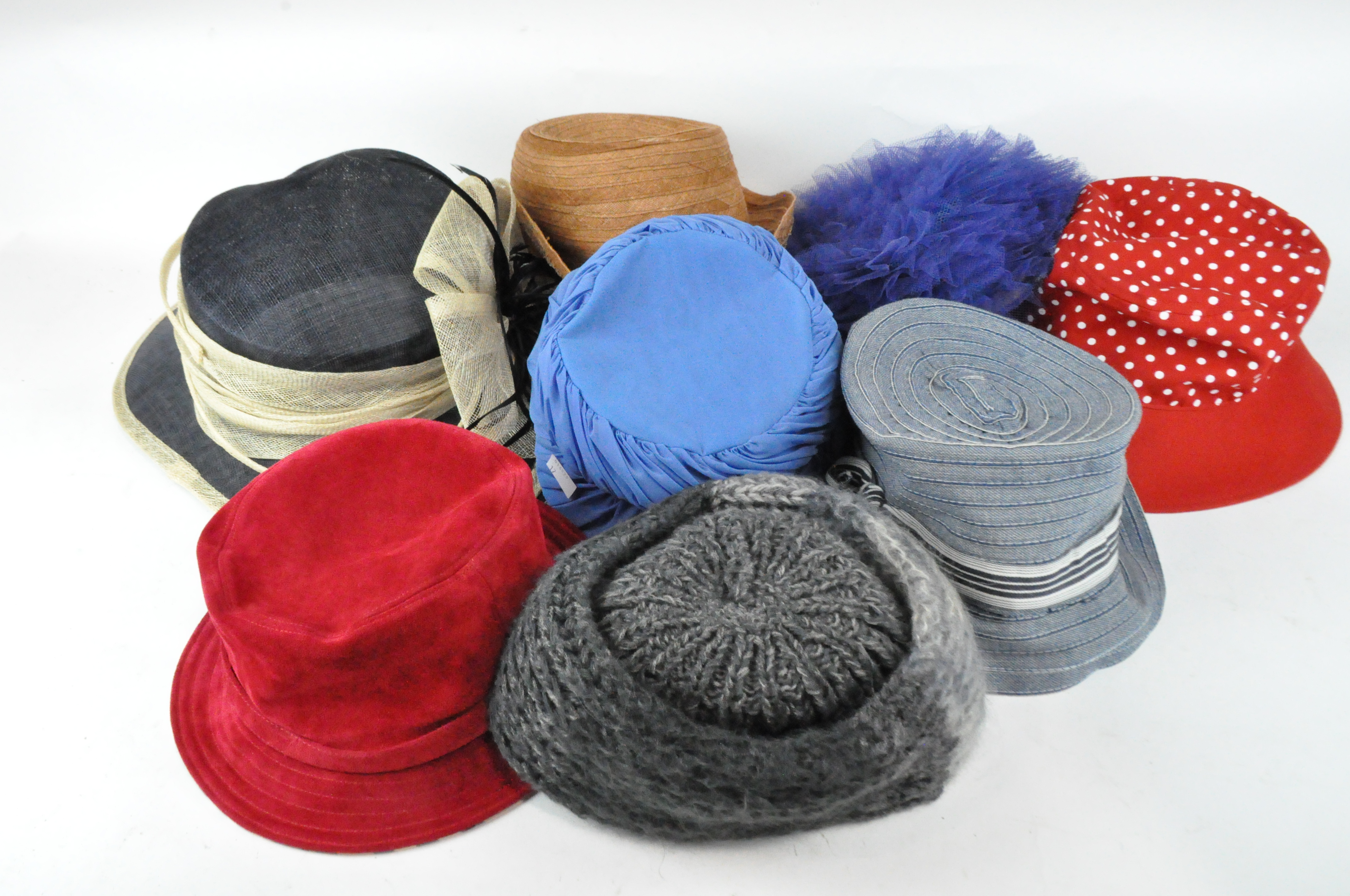 A quantity of ladies hats