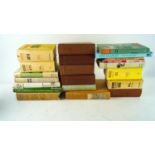 A group of 'Wisden' books and other cricket books