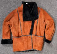 A Shearling sheepskin ladies jacket