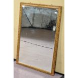 A gilt mirror