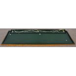 A snooker table light/canopy. Measures; 250cm long.