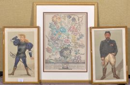 Three prints to include two Vanity Fair Spy prints of gentlemen.