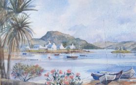 After J A Currie, two lithographs, Scottish Views,