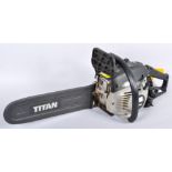 A Titan TTL632CHN petrol chainsaw